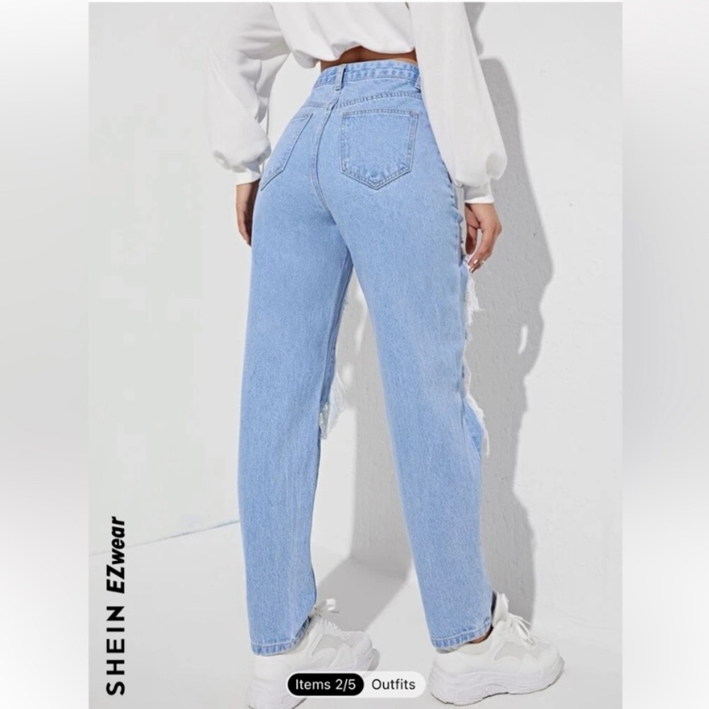 SHEIN ripped jeans - Picture 2 of 7